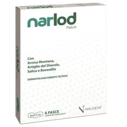 Narlod Patch 8X21,5 Cm 6 Pezzi