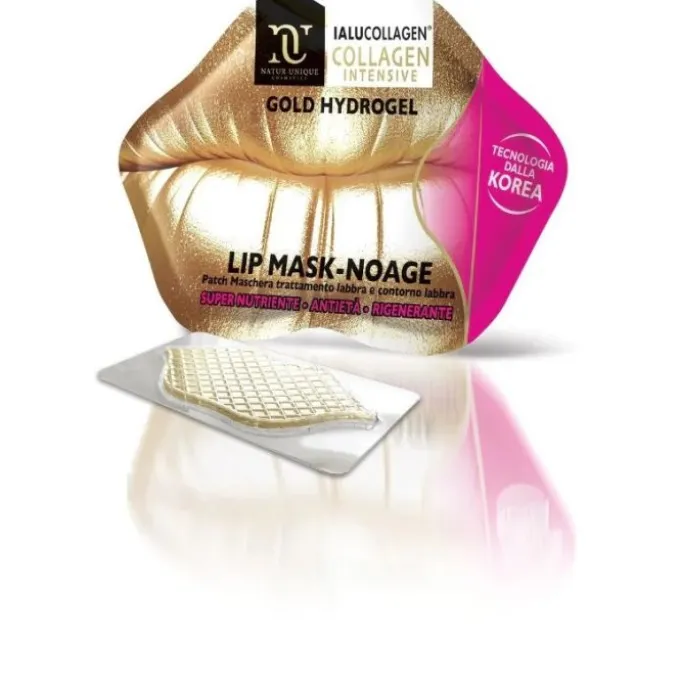 NATUR UNIQUE IALUCOLLAGEN COLLAGEN INTENSIVE LIP MASK NO AGE - MASCHERA LABBRA IDRATANTE ANTI-ETÀ