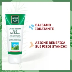 Naturwaren Allgasan Crema Balsamica Per Piedi 100 Ml Stanchezza Piede