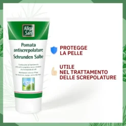 Naturwaren Italia Allga Pomata Antiscrepolature 90 Ml Creme Secchezza Piede