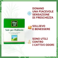 Naturwaren Italia Allga Sali Pediluvio 100 G