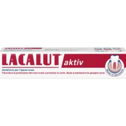 Naturwaren Lacalut Aktiv Dentifricio 75 Ml