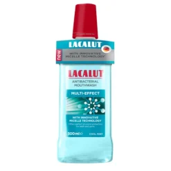 Naturwaren Lacalut Collutorio Antibatterico Micellare Multi-Effect 500 Ml