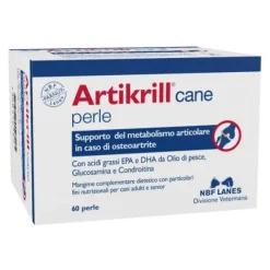 Nbf Lanes Artikrill Integratore Articolare Cane 60 Perle Integratori Per Animali