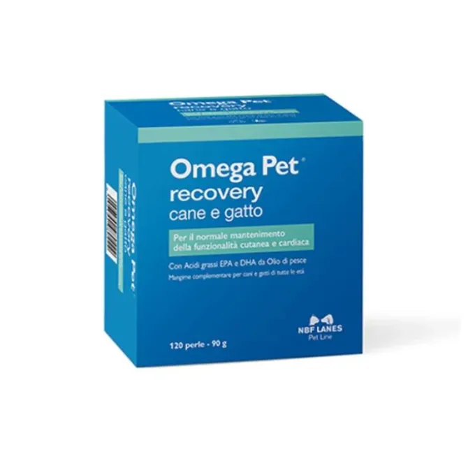 Nbf Lanes Omega Pet Recovery Integratore Infiammazioni Cani E Gatti 120 Perle