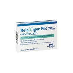 Nbf Lanes Relaxigen Pet Mini Mangime Complementare Cane/Gatto 20 Compresse