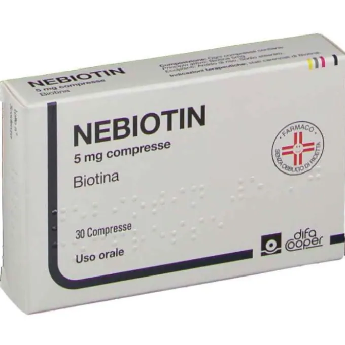 Nebiotin 30Cpr 5Mg