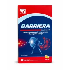 Neobarriera Soluzione Orale 20 Stick Pack Da 15 Ml Con Edulcoranti Senza Glutine Naturalmente Privo Di Lattosio