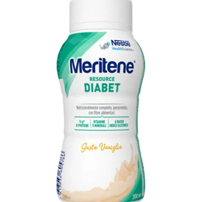 Nestle' Meritene Resource Diabet Vaniglia 200Ml Alimenti Iperproteici