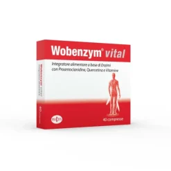 Nestle' Wobenzyn Vital Integratore Antinfiammatorio 40 Compresse Salute Delle Articolazioni