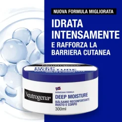 Neutrogena Balsamo Comfort Idratazione Intensa Per Pelle Secca, Crema Viso E Crema Corpo 300 Ml