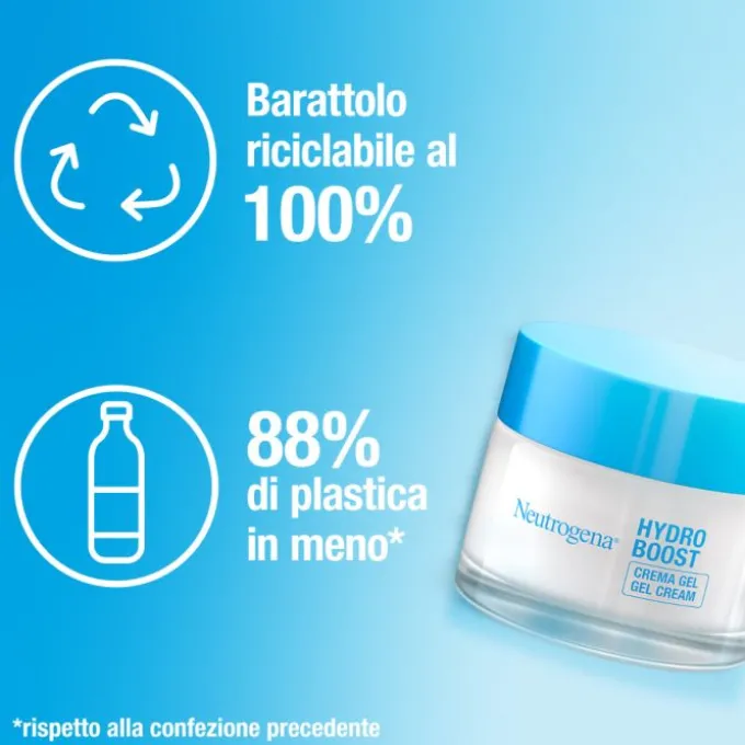 Neutrogena Crema Gel Hydro Boost Crema Idratante Viso Con Acido Ialuronico 50 Ml