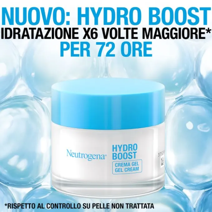 Neutrogena Crema Gel Hydro Boost Crema Idratante Viso Con Acido Ialuronico 50 Ml