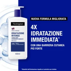 Neutrogena Crema Idratante Corpo Intensa Profumata Adatta Per Pelle Secca, Con Formula Norvegese 400 Ml