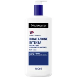 Neutrogena Crema Idratante Corpo Intensa Profumata Adatta Per Pelle Secca, Con Formula Norvegese 400 Ml