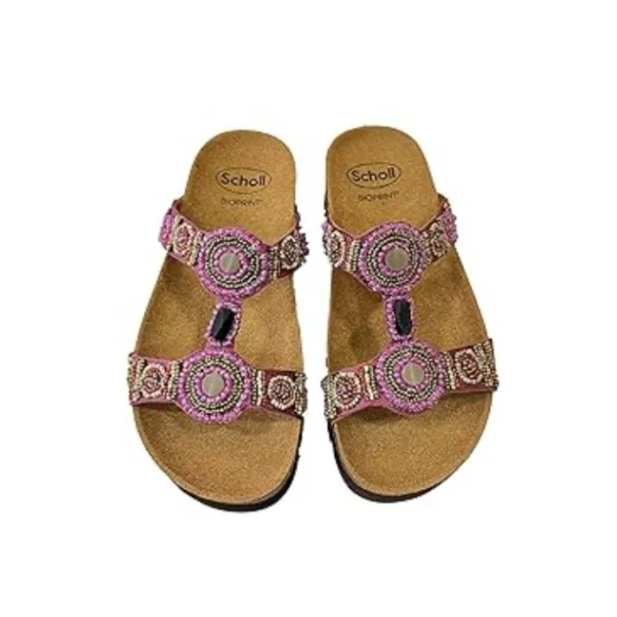 New Bogota' Wedge Satin+Beads Woman Rose 39 Materiale Tessuto Satin+Perline Fodera Tomaia Microfibra Sottopiede Microfibra Suola Eva Fitting F Altezza Tacco 20 Collezione Ss23