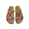 New Bogota' Wedge Satin+Beads Woman Rose 41 Materiale Tessuto Satin+Perline Fodera Tomaia Microfibra Sottopiede Microfibra Suola Eva Fitting F Altezza Tacco 20 Collezione Ss23