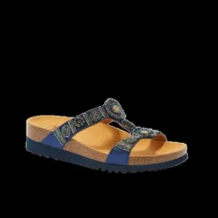 New Bogota' Wedge Texsat W D Blue/Multi 38