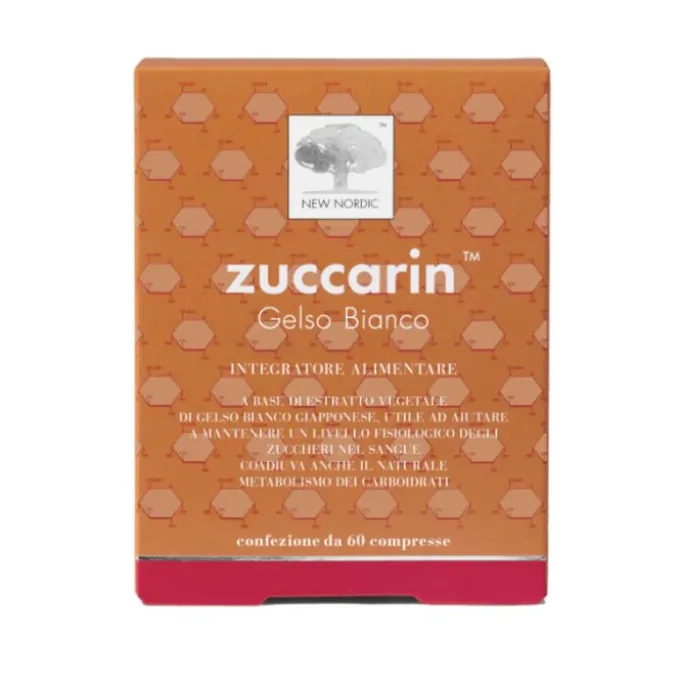 New Nordic Zuccarin 60 Cpr Controllo Della Fame E Del Metabolismo