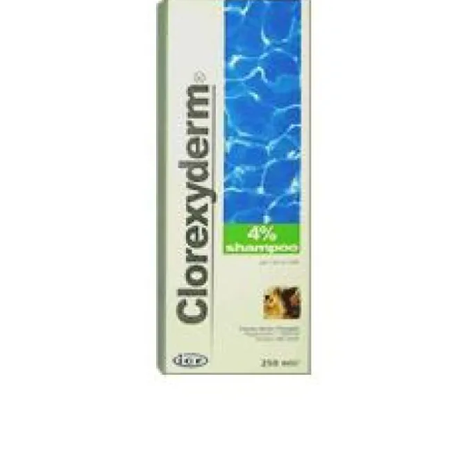 Nextmune Icf Clorexyderm Shampoo 4% Disinfettante Cani E Gatti 250 Ml Detersione Pelo