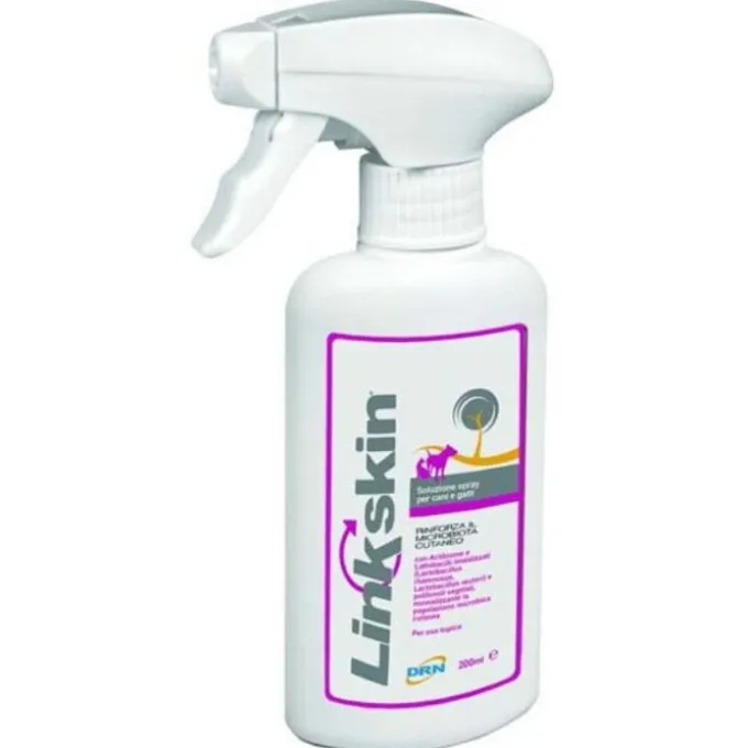 Nextmune Linkskin Spray Cani/Gatti 200Ml Repellenti E Disabituanti