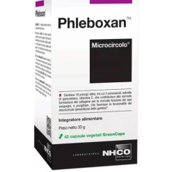 NHCO PHLEBOXAN INTEGRATORE PER LA CIRCOLAZIONE GAMBE PESANTI 42 CAPSULE - INTEGRATORE ALIMENTARE