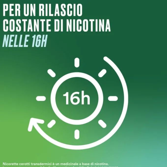 Nicorette 7 Cerotti Transdermici 10 Mg Smettere Di Fumare