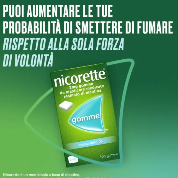 Nicorette 105Gomme Mast 2Mg Me