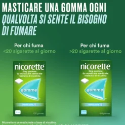 Nicorette 105Gomme Mast 4Mg Me