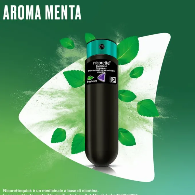 Nicorettequick Spray Per Alleviare Astinenza Da Nicotina Menta