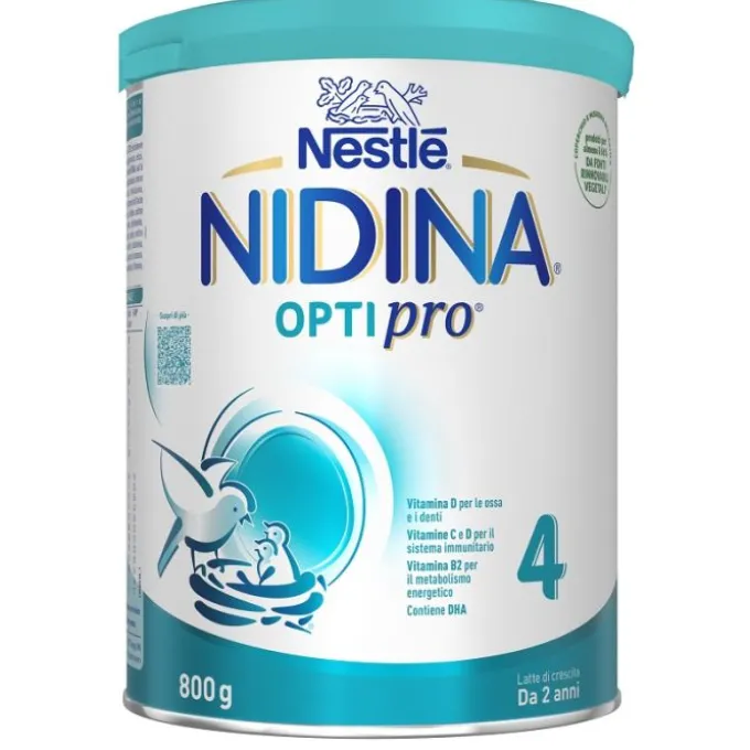 NIDINA OPTIPRO 4 LATTE DI CRESCITA IN POLVERE 800G - ALIMENTO PER L'INFANZIA