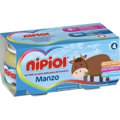 Nipiol Omogeneizzato Manzo 80 G 2 Pezzi Carne