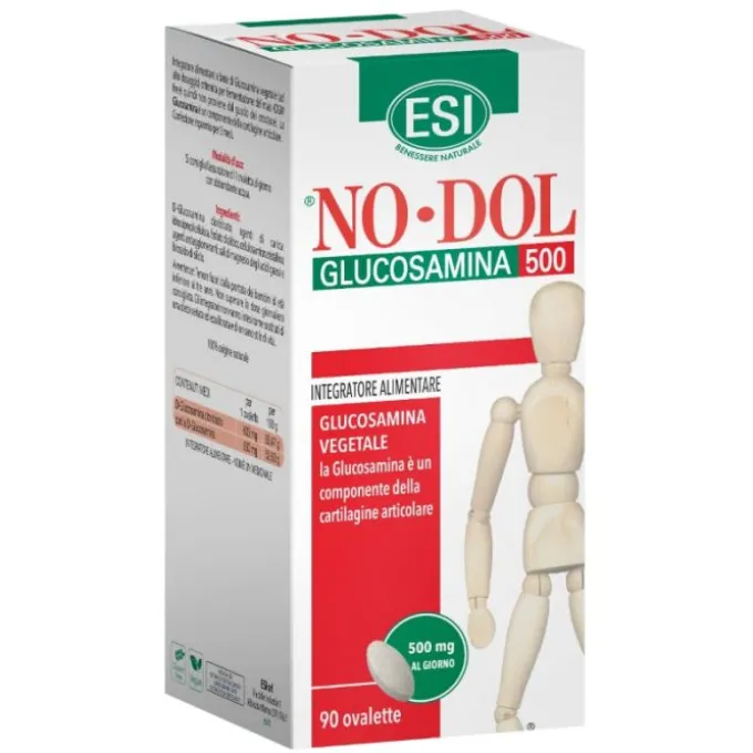 No-Dol Glucosamina Pura 500 Mg 90 Ovalette Salute Delle Articolazioni