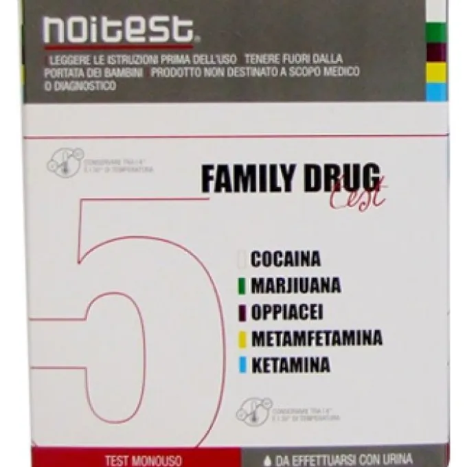 Noi Test Family Drug Test Farmacia Test Anti Droga Su Urine Monouso