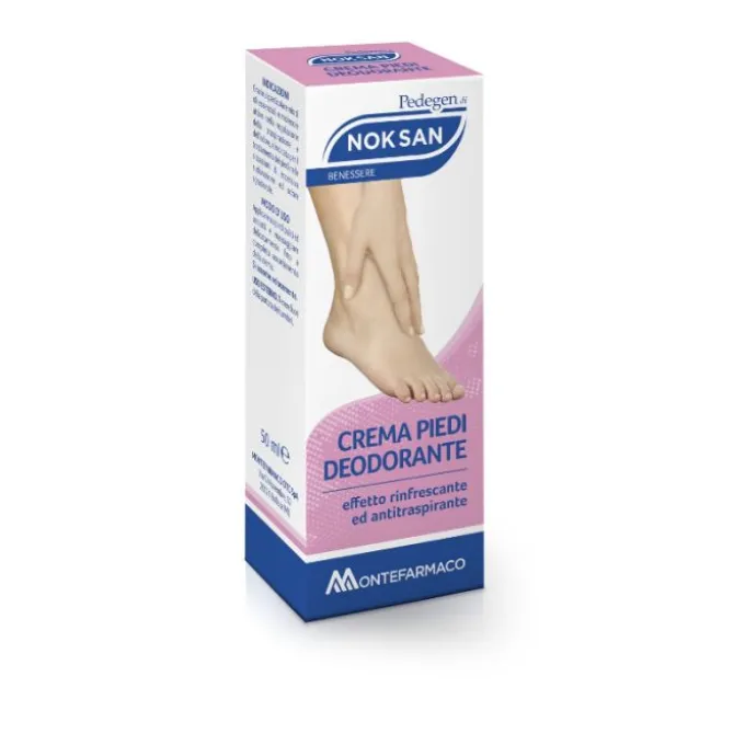 Noksan Crema Deo Piedi 50Ml Ipersudorazione E Odore Piede