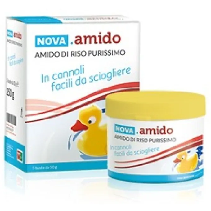 Nova Amido Di Riso Purissimo 250 G Detersione Pelle Normale