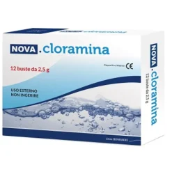 Nova Cloramina Per Igiene Intima E Pulizia Della Cute 12 Buste
