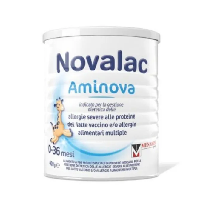 NOVALAC AMINOVA AF 400G - ALIMENTO A FINI MEDICI SPECIALI PER ALLERGIE ALIMENTARI