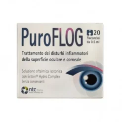 Ntc Soluzione Oftalmica Isotonica Puroflog Con Ectoin Hydro Complex 20 Flaconcini Monodose X 0,5 Ml