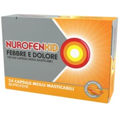 Nurofenkid Febbre D 24Cps100Mg