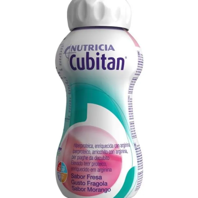 Nutricia Cubitan Integratore Nutrizionale Gusto Fragola 4X200 Ml Alimenti Iperproteici