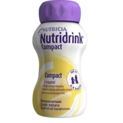 Nutricia Nutridrink Compact Integratore Nutrizionale Gusto Banana 4X125 Ml