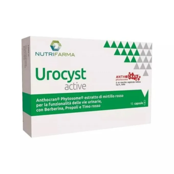 Nutrifarma Urocyst Active 15 Capsule Salute Intima Donna