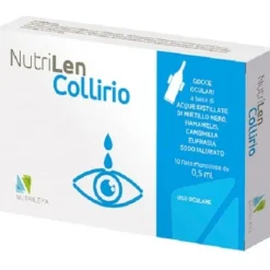 Nutrileya Nutrilen Collirio 10 Flaconcini 0,5 Ml Occhi Secchi