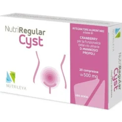 Nutrileya Nutriregular Cyst 20 Capsule 500 Mg Salute Intima Donna