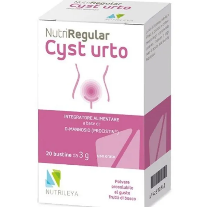 Nutrileya Nutriregular Cyst Urto 20 Bustine Salute Intima Donna