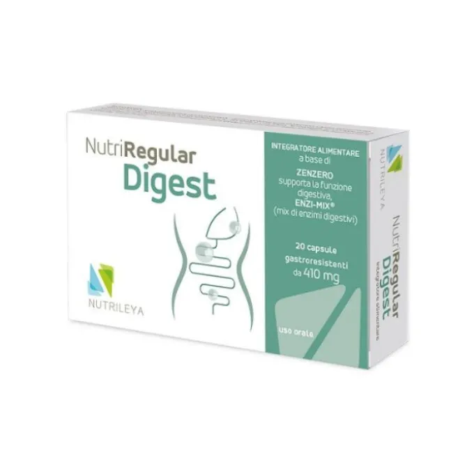 Nutrileya Nutriregular Digest 20 Capsule Regolarita E Depurazione