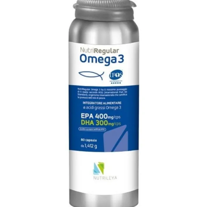 Nutrileya Nutriregular Omega 3 80 Capsule Patologie Oculari