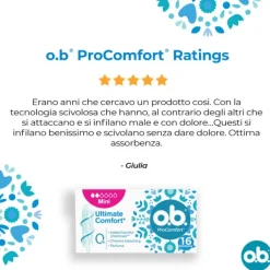Ob Procomfort O.b. Procomfort Mini 16 Assorbenti Interni