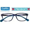 Occhiale Da Lettura Corpootto C8 President Grigio Blu-Blu +2,00